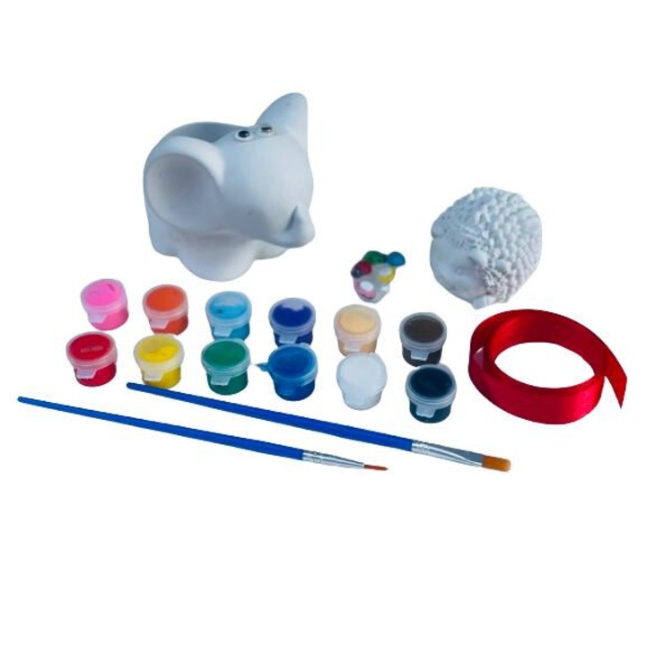 Set de pictura si personalizare figurine ipsos model 5