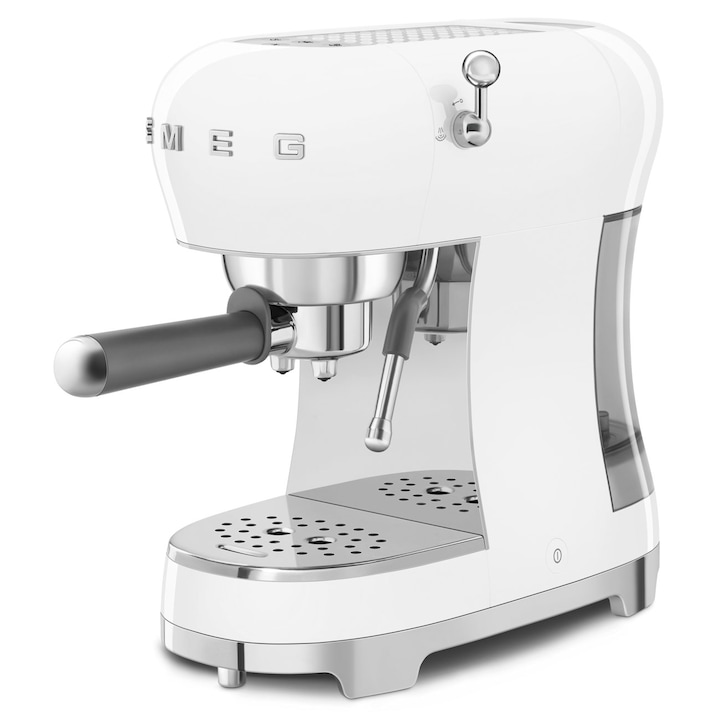 ΠΠ°ΡΠ΅ΠΌΠ°ΡΠΈΠ½Π° Smeg ECF02WHEU, 1350 W, 15 bar, Π±ΡΠ»Π°