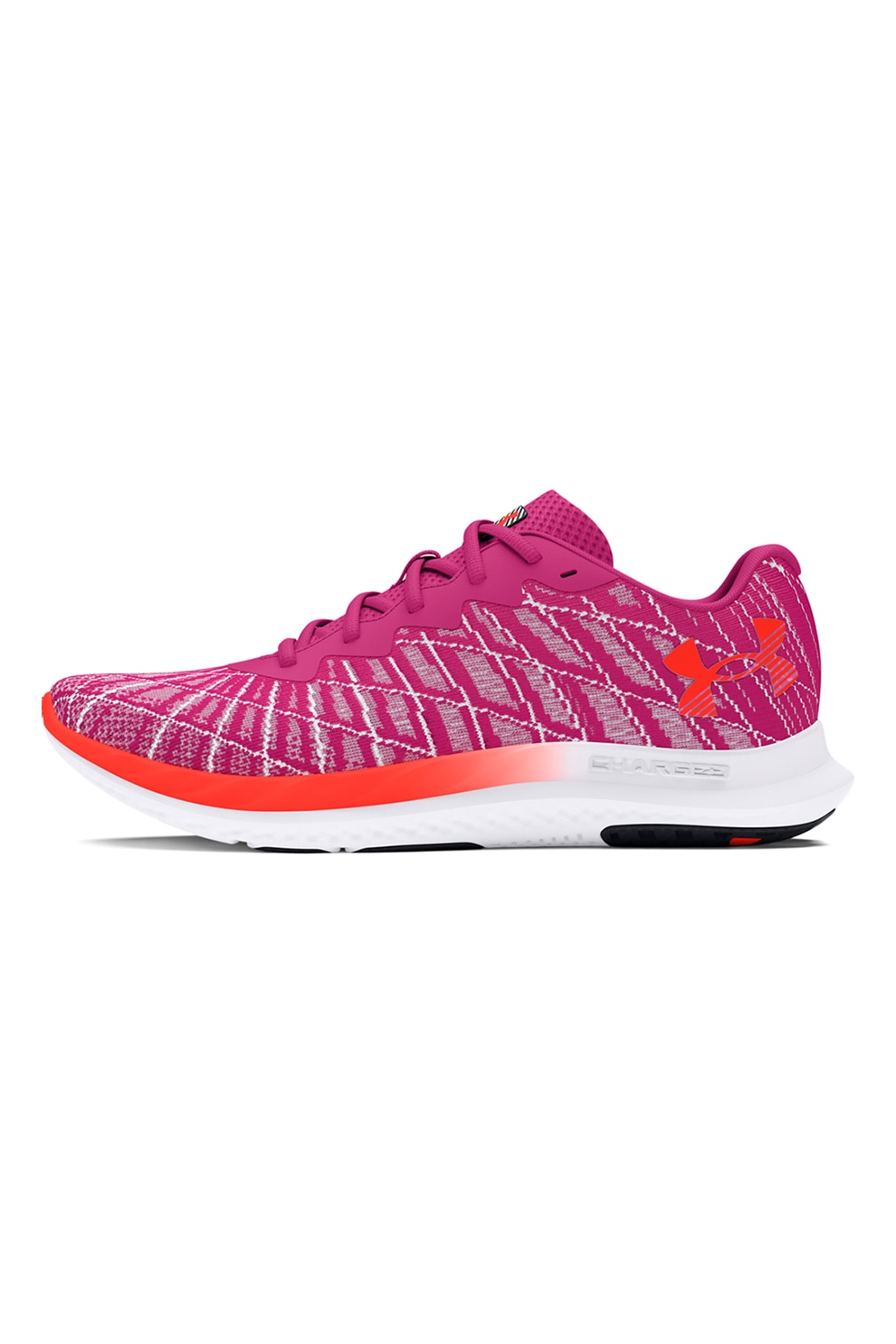 Under Armour, Pantofi pentru alergare Charged Breeze 2, Fucsia, Alb murdar, 7