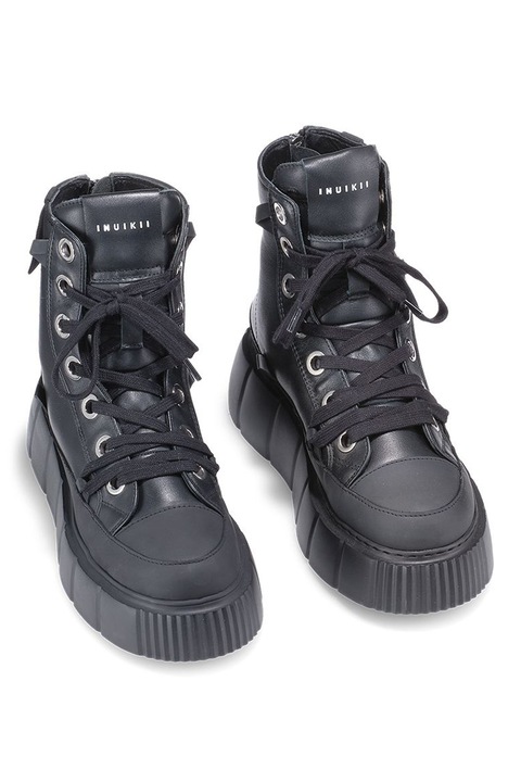 INUIKII, Кожени спортни обувки Matilda, Черен