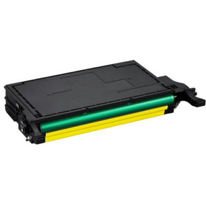 CLP 620 sárga 4000 oldalas tonerkazetta kompatibilis Samsung CLP-620 / CLP-620 ND / CLP-620 Series / CLP-670 / CLP-670 N / CLP-670 ND / CLP-670 Series CLX CLX-6220 FX / CLX-6250 FX