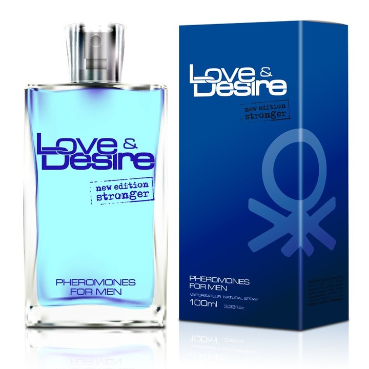Feromoni pentru barbati Love & Desire 100ml, 17-00024, sigur pentru corp