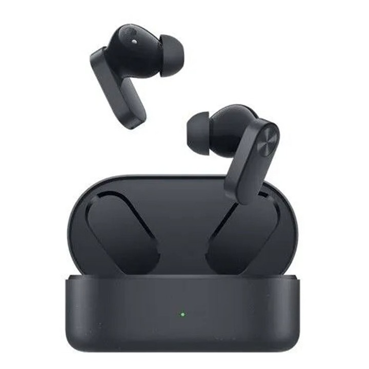 OnePlus Buds Ace vezeték nélküli fejhallgató, ANC, BassWave, fekete