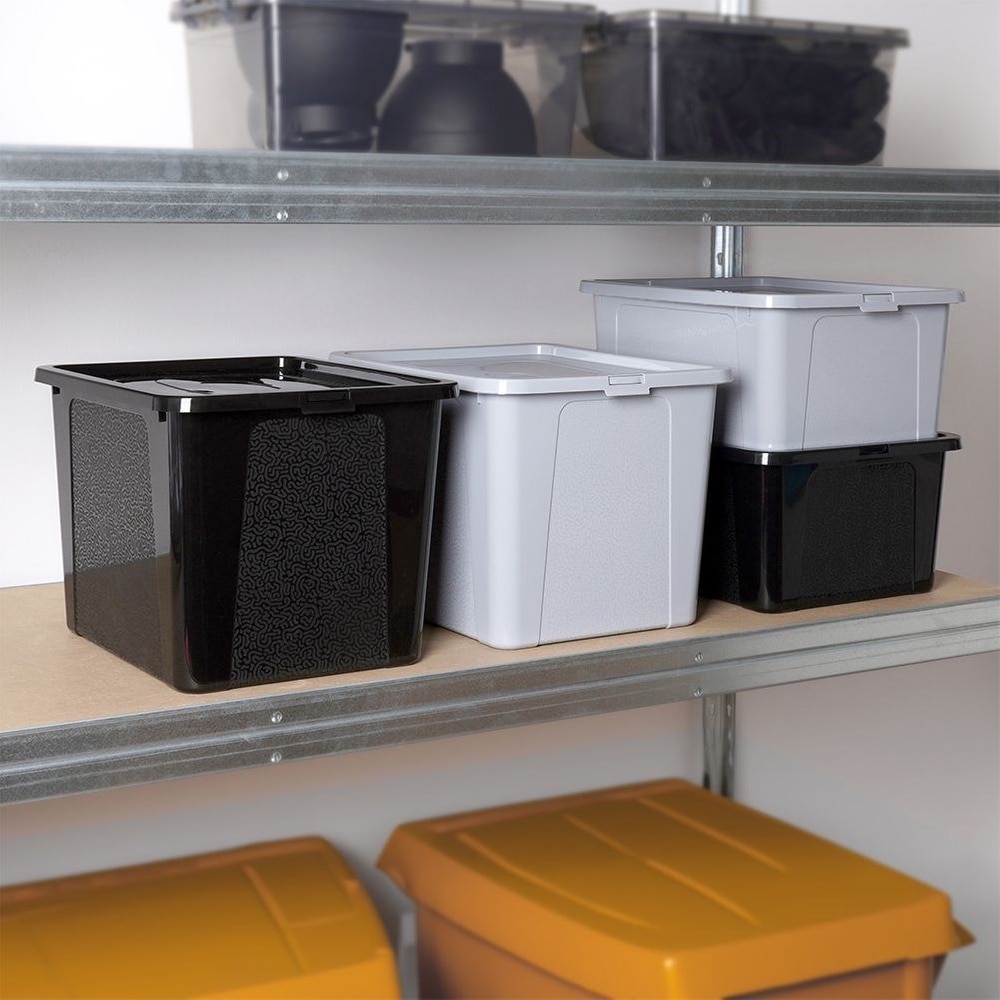 Recipient Cu Capac, Vilde, 30 L, 40x33x30 cm, Rezistent, Fabricat Din ...