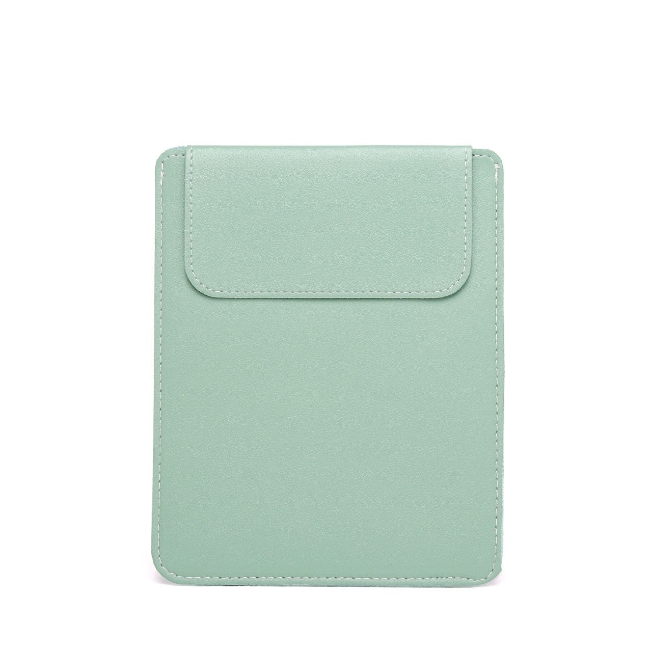 Husa de protectie pentru laptop, MacBook de 13 inchi, Ejiajia, piele PU, impermeabila, rezistenta la uzura si la zgarieturi, verde matcha