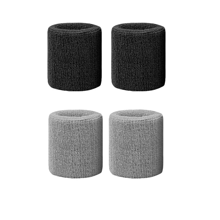 Set 4 Bentite Absorbante COMEWE, Suport Confortabil, Material Ultra-Extensibil, Multicolor