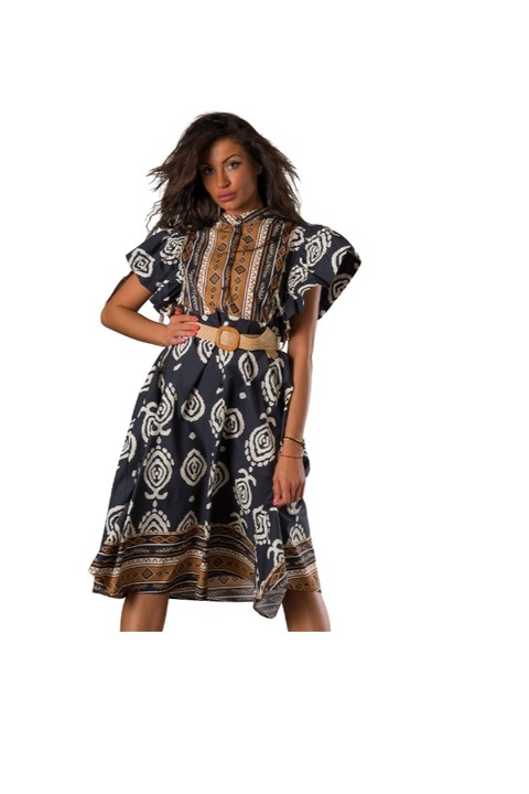 Exclusive Jeans ruha, egy méret, fekete