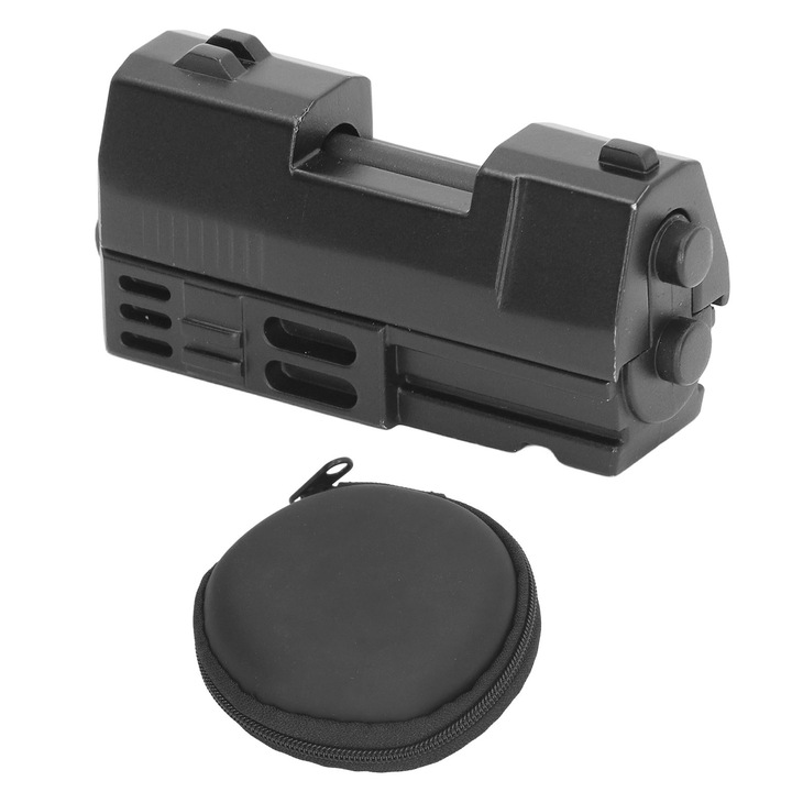 Jucarie de stres metalica AMRNUGL, design ergonomic, portabil, pentru birou, 10x5cm