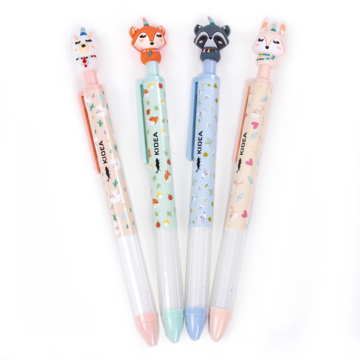 Set 6 pixuri automate, Kidea, Multicolor