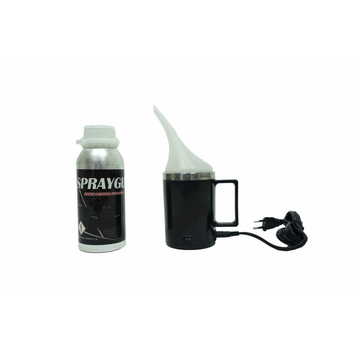 Kit restaurare faruri Spraygun, 21.5x10.5x22cm, 600ml, alb