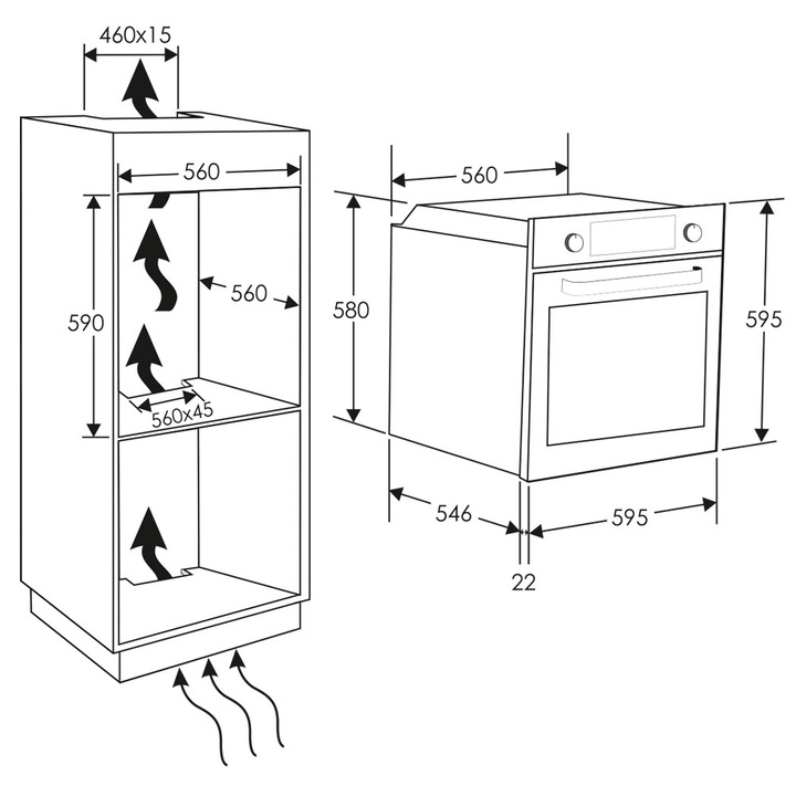 Cuptor multifunctional Candy FCT896X
