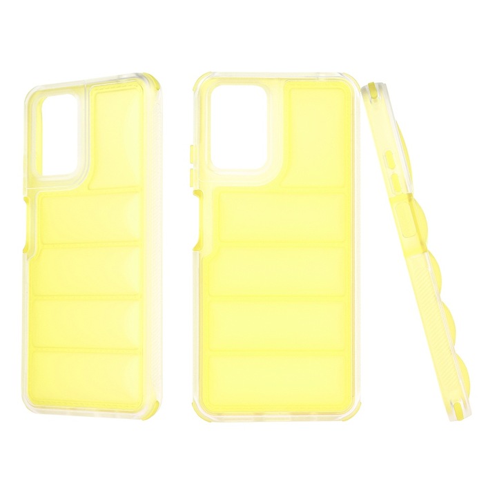 Motorola Moto G04 / Moto G04s / Moto G24 borítója - Techsuit Wave Shield - sárga