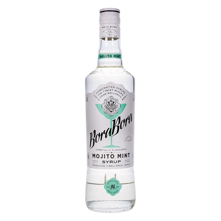 Sirop mojito mint Bora Bora, fara alcool, 0.7l