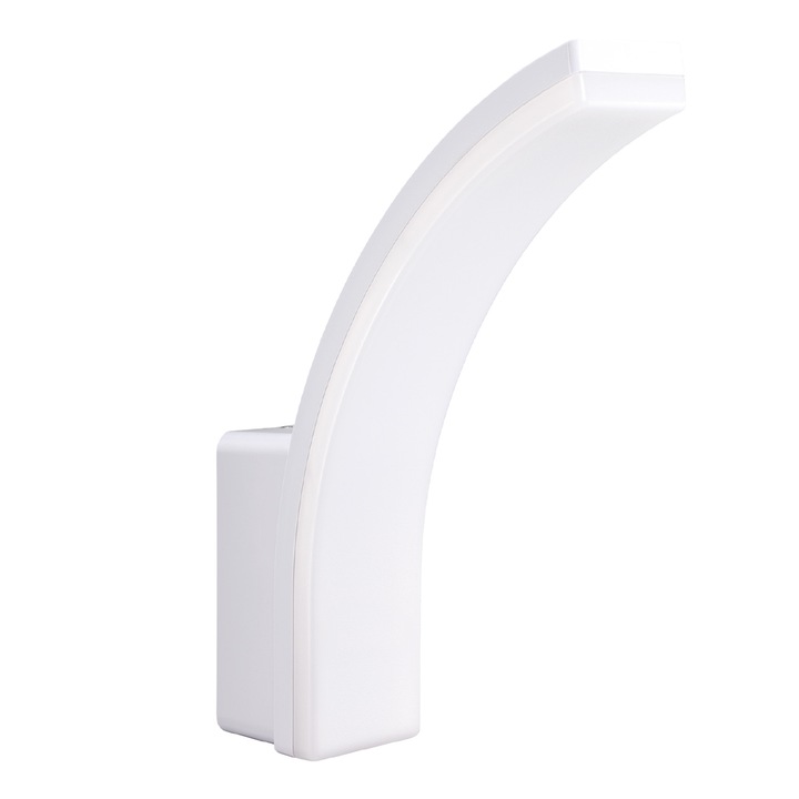 Aplica LED exterior Maclean MCE511, 20W, 2750 lm, IP65, alb neutru 4000K, 1 buc