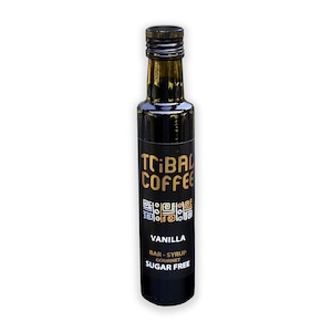 Sirop cafea, Tribal Coffee, Vanilie fara zahar, 250ml, sticla