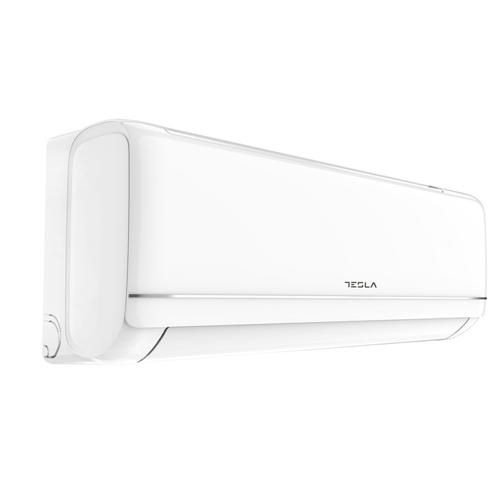 Aparat de aer conditionat Tesla Superior TA36QQDT, 12000 BTU, Clasa A++, Inverter, Incalzire, Turbo, I Feel, Functie Antifungica, Autocuratare, Filtru lavabil, Filtru densitate crescuta, flux aer 3D, Incalzire unitate externa, R32, Wi-Fi, afisaj LED