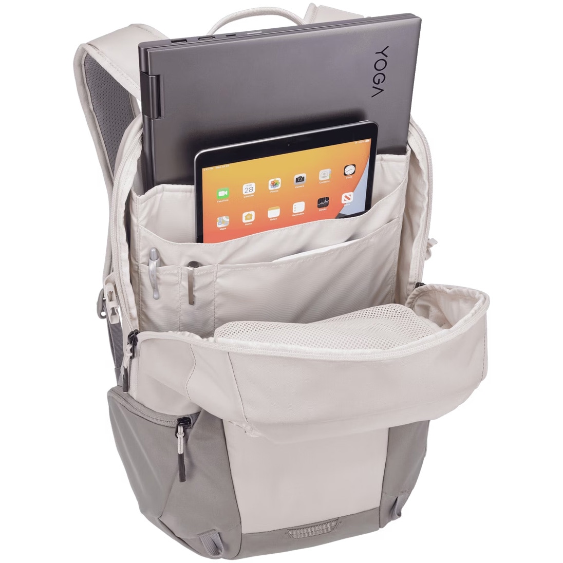 Rucsac Thule Enroute, 21 l, pentru notebook de max. 15.6 inch, 1 compartiment, buzunar lateral x 2, waterproof, nylon, gri