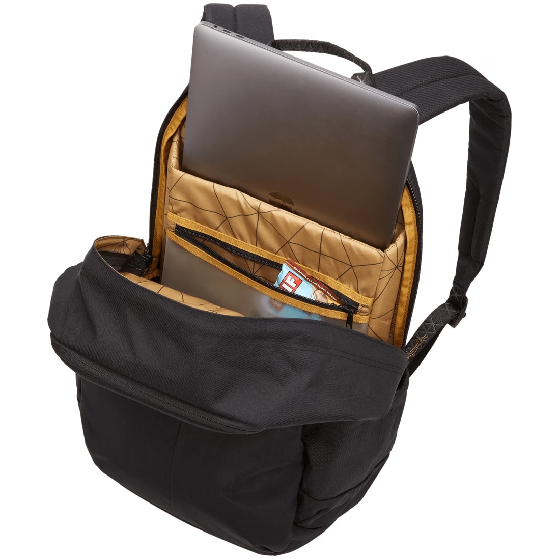 Rucsac Thule EXEO 28L, pentru notebook de max. 15.6 inch, 2 compartimente, buzunar frontal, buzunar lateral x 2, nylon, negru