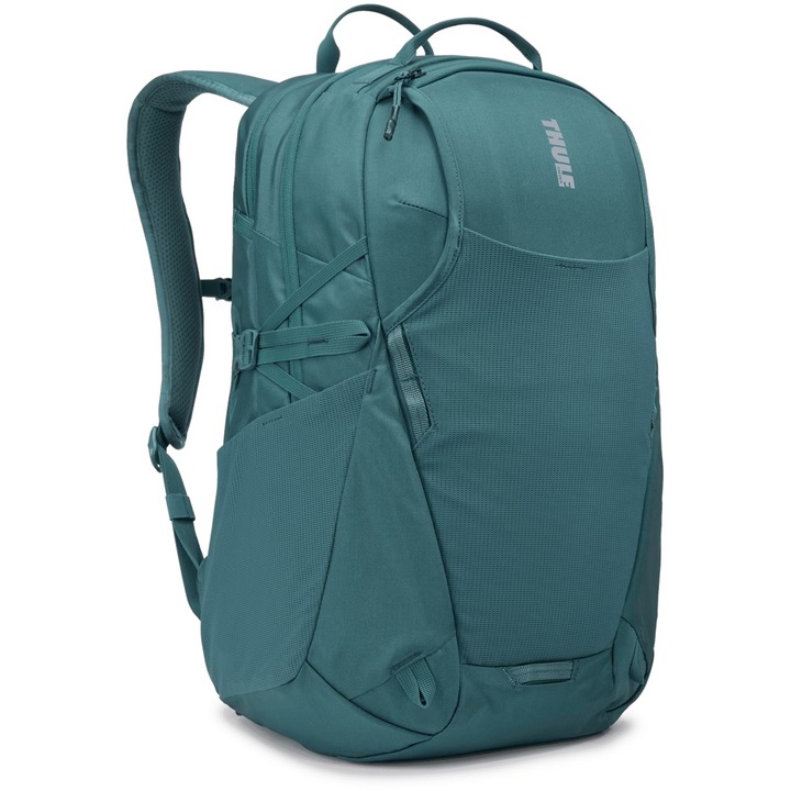 Rucsac Thule Enroute, 26 l, pentru notebook de max. 15.6 inch, 2 compartimente, buzunar lateral x 2, waterproof, nylon, verde