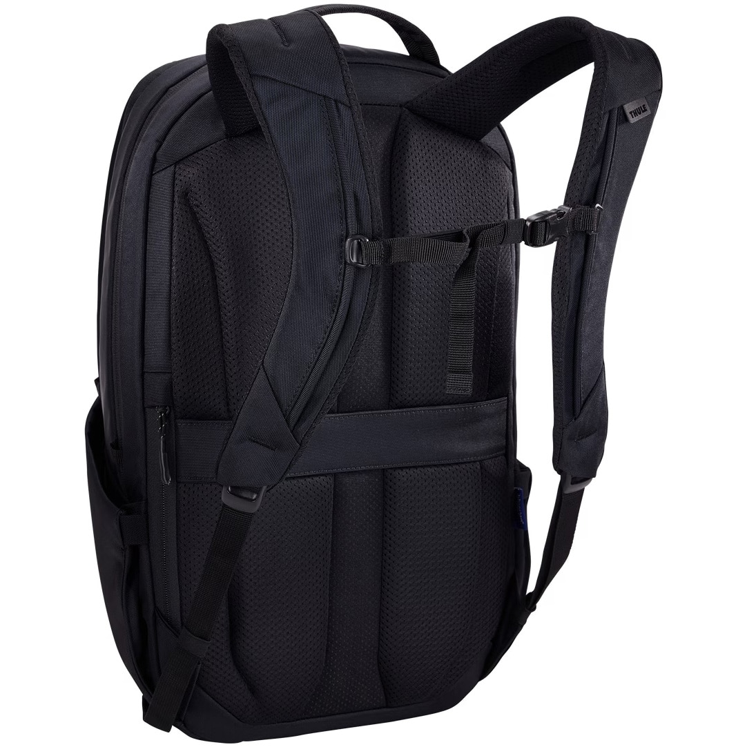 Rucsac Thule Subterra, 21 l, pentru notebook de max. 15.6 inch, 1 compartiment, buzunar frontal, buzunar lateral x 2, waterproof, nylon, Black
