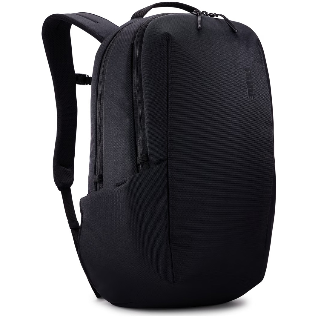 Rucsac Thule Subterra, 21 l, pentru notebook de max. 15.6 inch, 1 compartiment, buzunar frontal, buzunar lateral x 2, waterproof, nylon, Black