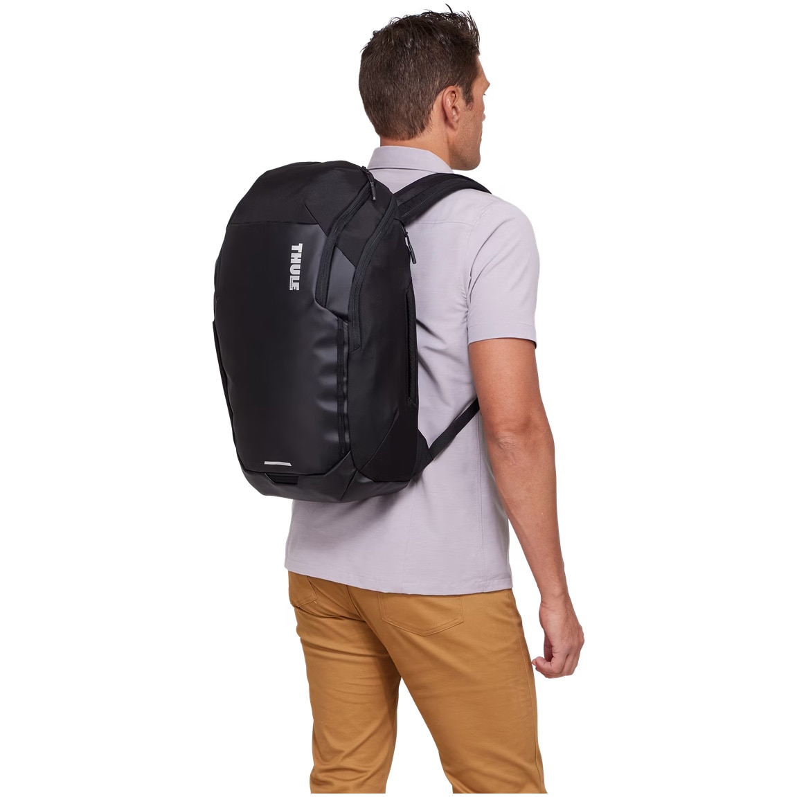 Rucsac Thule, pentru notebook de max. 15.6 inch, 1 compartiment, buzunar frontal | buzunar lateral, buzunar dorsal, waterproof, nylon, negru