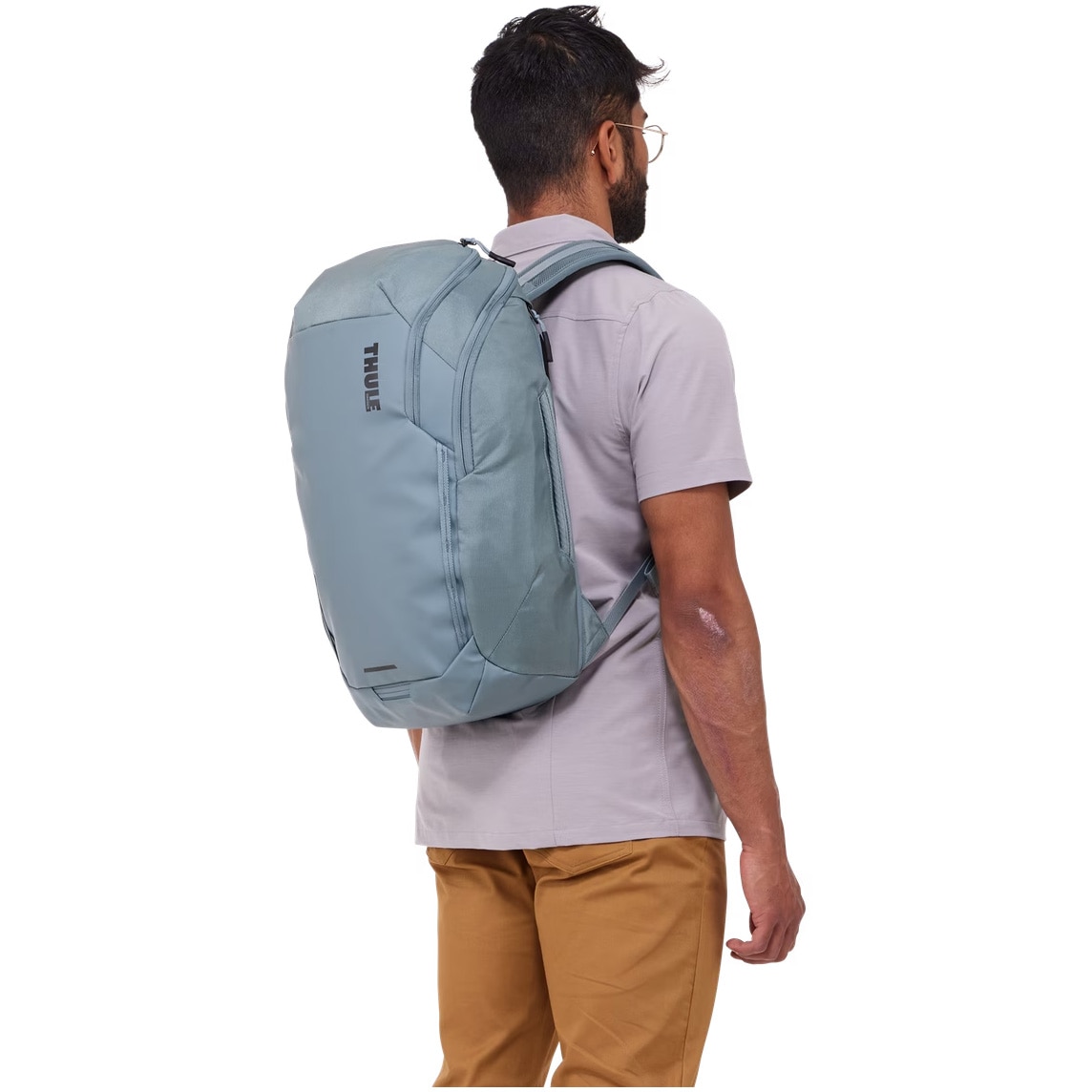 Rucsac Thule, pentru notebook de max. 15.6 inch, 1 compartiment, buzunar frontal | buzunar lateral, buzunar dorsal, waterproof, nylon, albastru