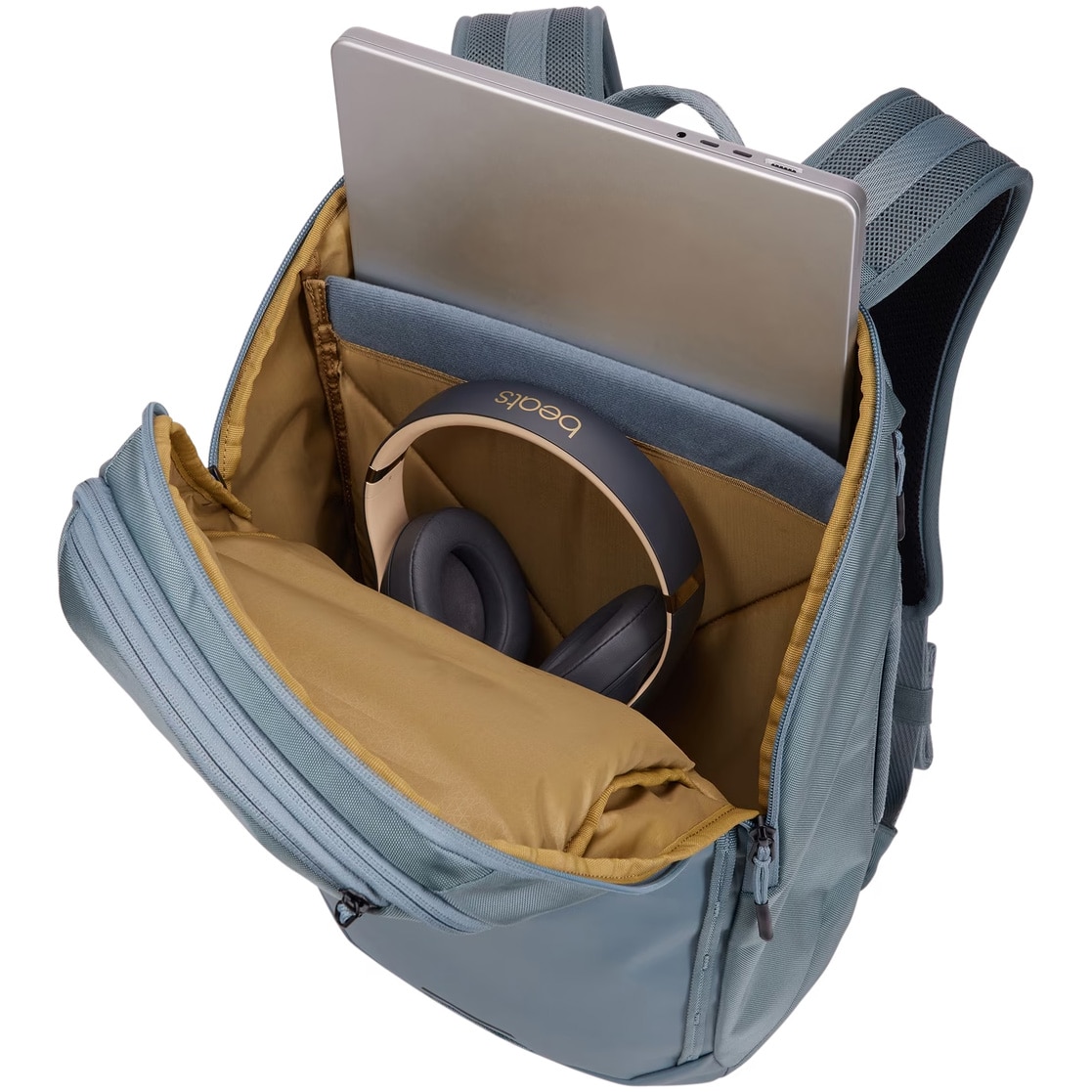 Rucsac Thule, pentru notebook de max. 15.6 inch, 1 compartiment, buzunar frontal | buzunar lateral, buzunar dorsal, waterproof, nylon, albastru