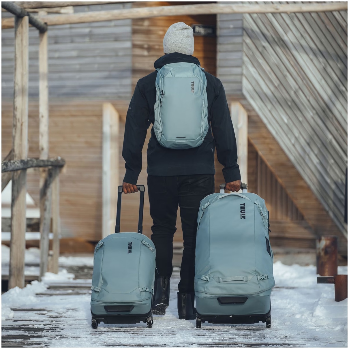 Rucsac Thule, pentru notebook de max. 15.6 inch, 1 compartiment, buzunar frontal | buzunar lateral, buzunar dorsal, waterproof, nylon, albastru