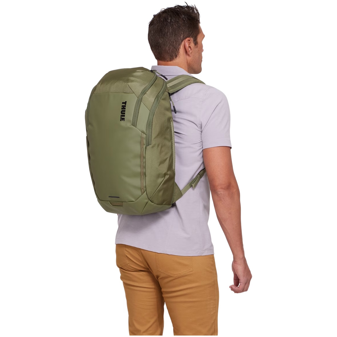 Rucsac Thule, pentru notebook de max. 15.6 inch, 1 compartiment, buzunar frontal | buzunar lateral, buzunar dorsal, waterproof, nylon, verde