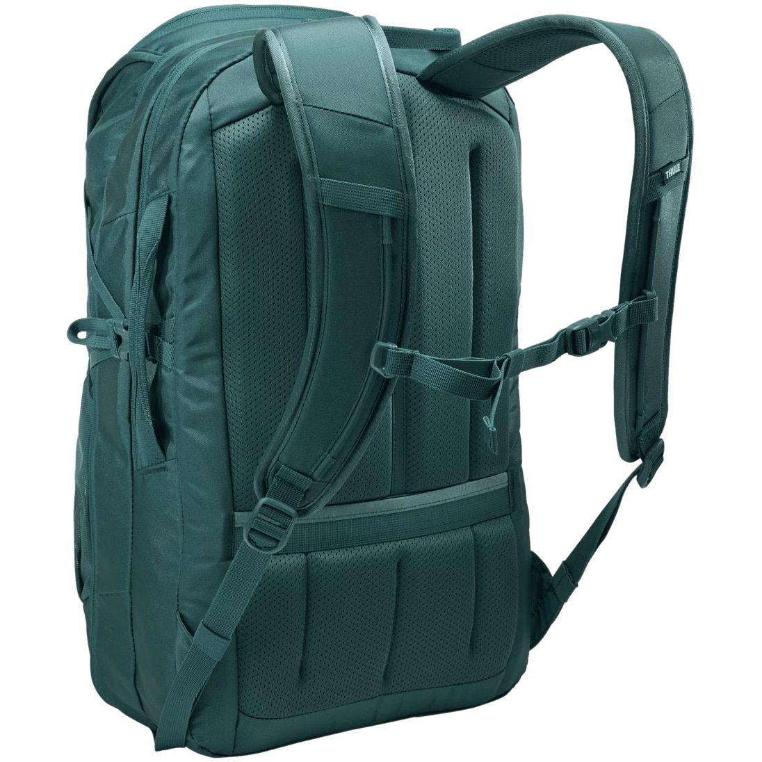 Rucsac Thule Enroute, 30 l, pentru notebook de max. 15.6 inch, 2 compartimente, buzunar lateral x 2, waterproof, nylon, verde