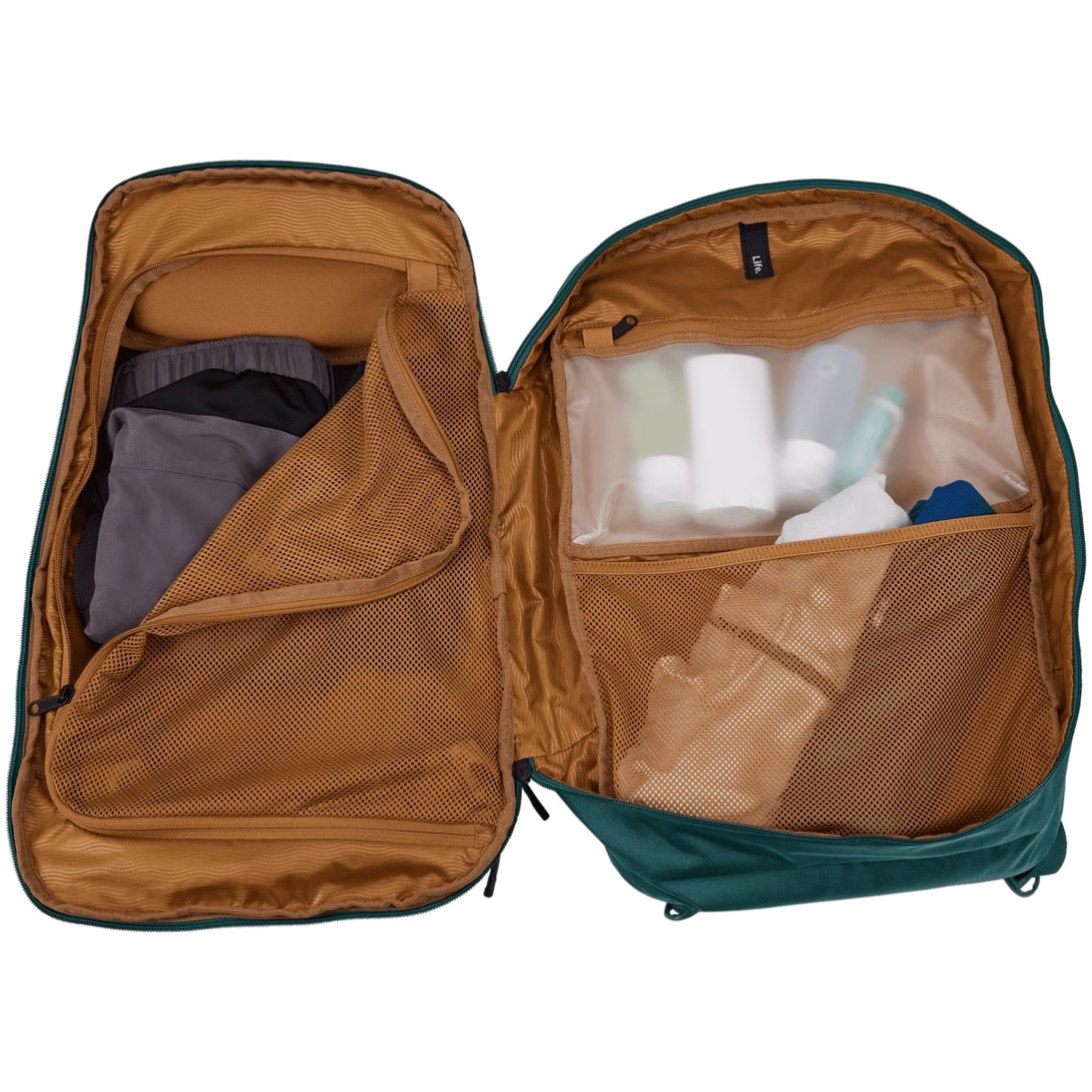 Rucsac Thule Enroute, 30 l, pentru notebook de max. 15.6 inch, 2 compartimente, buzunar lateral x 2, waterproof, nylon, verde