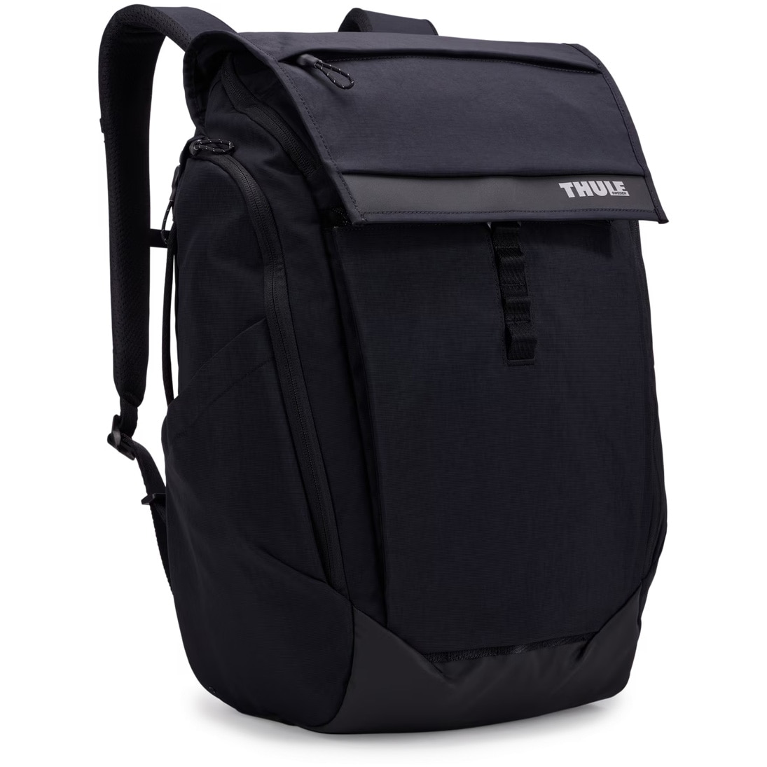 Rucsac Thule, pentru notebook de max. 15.6 inch, 1 compartiment, buzunar frontal x 2, buzunar lateral x 2, buzunar dorsal x 2, waterproof, nylon, negru