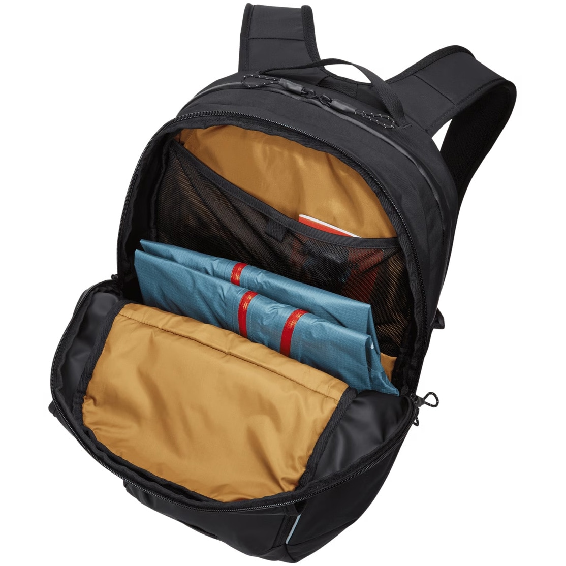 Rucsac Thule Paramount Commuter, 27 l, pentru notebook de max. 15.6 inch, 1 compartiment, buzunar frontal x 2 , buzunar lateral x 2, waterproof, nylon, negru