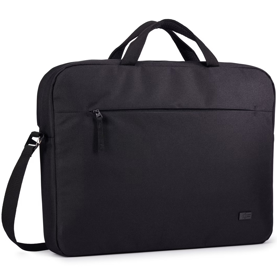 Geanta Case Logic Invigo, pentru notebook de max. 15.6 inch, 1 compartiment, buzunar frontal, waterproof, poliester, negru