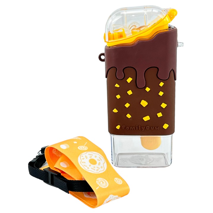 Бутилка вода, 300 мл, Шоколадов крем