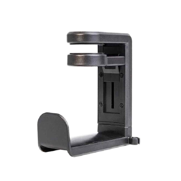 Összehajtható fejhallgatótartó, Mars Gaming MHH, Állítható, Rögzítő rendszerrel, Fekete