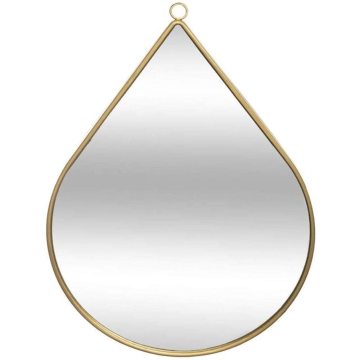 Csepp alakú fali tükör, 39 cm