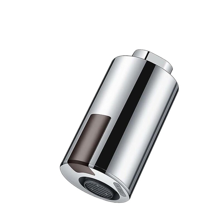 Adaptor automat fara atingere pentru economisirea apei, metal, incarcare Micro USB, 41x41x79mm