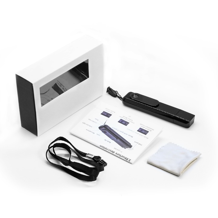 Camera Spionaj Mini, ABS, Negru, ABS, 26x15x110mm