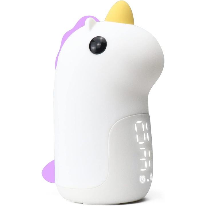 Детска нощна лампа с димируем сензорен сензор, изработена от мек силикон