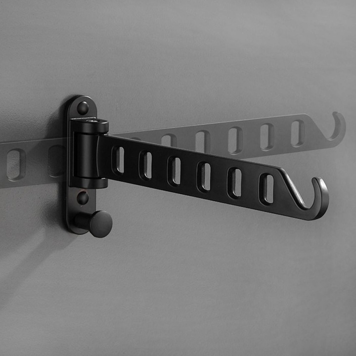 Umeras pentru haine AMRINUGL, din aliaj de aluminiu solid, design modern, rotire 180°, set 1 bucata