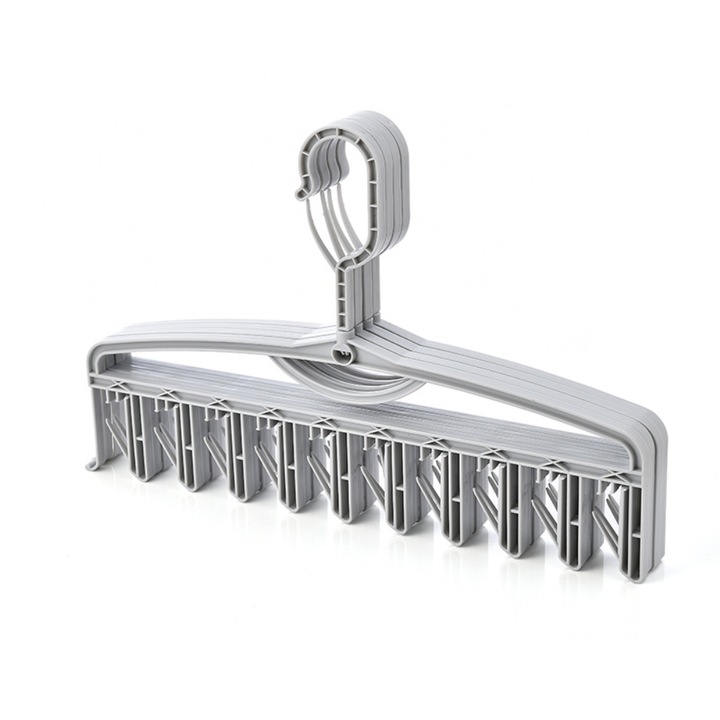 Umeras multifunctional din plastic, gri, 27.5x40.5 cm