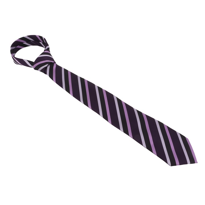 Cravata, Poliester, Stil casual, Model dungi, 146 x 8 cm, Multicolor