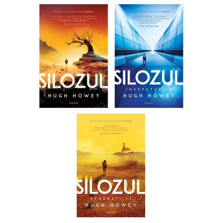 Pachet Silozul 3 volume - Hugh Howey