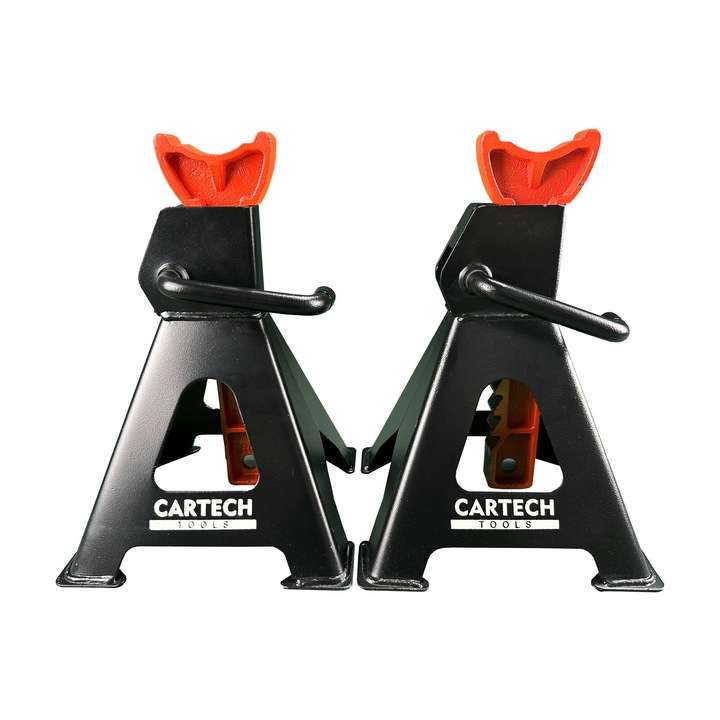 Set capre sustinere auto profesionale, GEBO TOOLS, 3 T