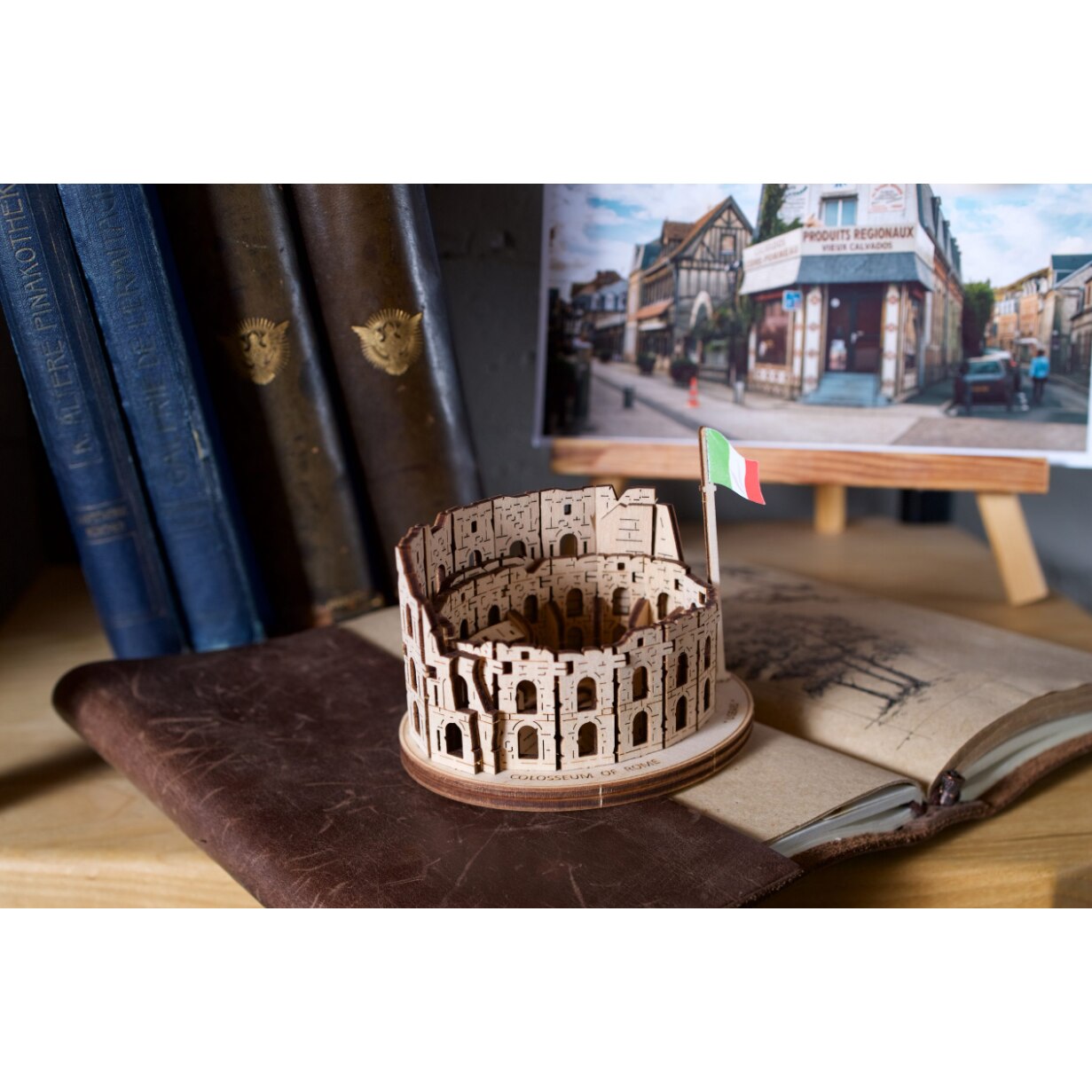 Sumole 3d Rome Puzzle 3D - Rome Colosseum, Lemn, 63 - eMAG.ro