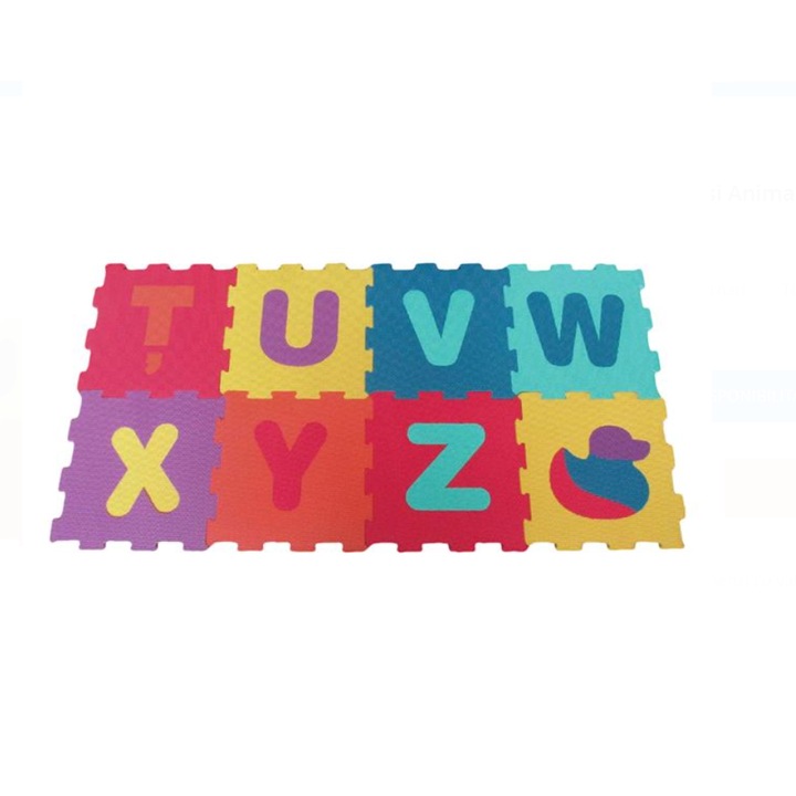 Floor Puzzle, 7 betűk és állatok