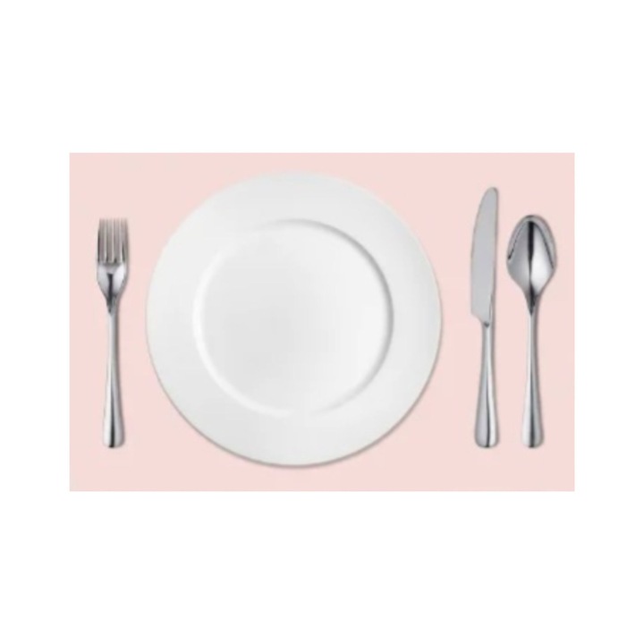 Set naproane de masa premium roz pal, 100 buc, dimensiune 40x30 cm