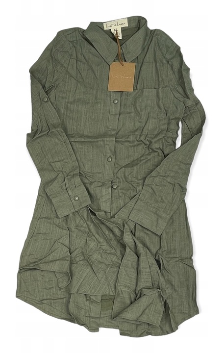 Ruha, Lost In Lunar, vászon/viszkóz, zöld, Zöld